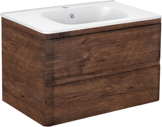 Тумба с раковиной Vincea Vico 60 темный дуб