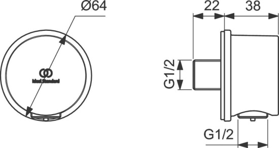 Душевой комплект Ideal Standard Ceraplan S1002AA