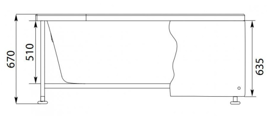 Акриловая ванна Aquanet Santiago 160x160 см