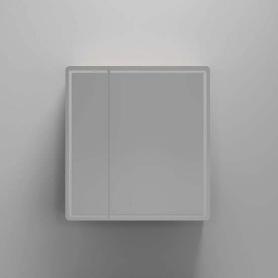 Зеркало-шкаф Sancos Mirror 70 дуб галифакс натуральный, с LED подсветкой и розеткой