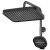 Душевая стойка Hansberge H5068BG, графит Душевая стойка Hansberge H5068BG, графит