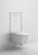 Инсталляция Geberit Duofix Delta 458.124.21.1 3 в 1 с кнопкой смыва + унитаз подвесной Roca Inspira in-wash