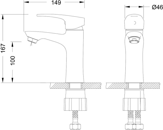 Душевой комплект Lemark Linara LM0414C + LM0406C
