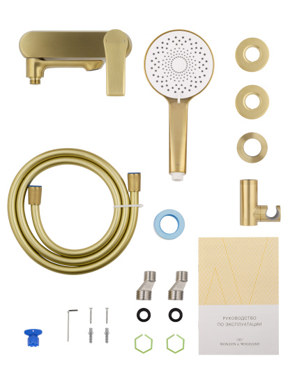 Смеситель для ванны Wonzon & Woghand Brilliant WW-88037079-BG