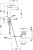 Смеситель для раковины Duravit A.1 A11020001010