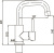 Смеситель для раковины Elghansa Cliq 16A1024-White Stone