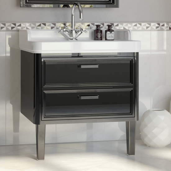 Мебель для ванной Kerama Marazzi Pompei 80 черная