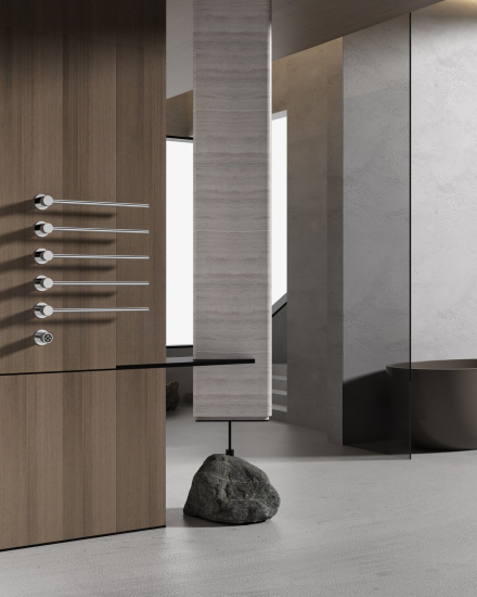 Полотенцесушитель электрический Wonzon & Woghand Hamburg WW-AL315-BR