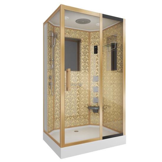 Душевая кабина Niagara Lux NG-7711GR золото