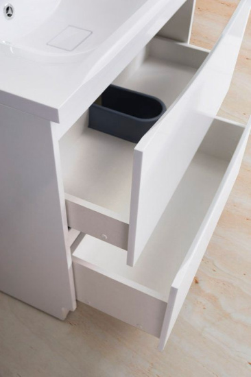 Мебель для ванной BelBagno Marino 100 bianco lucido, напольная