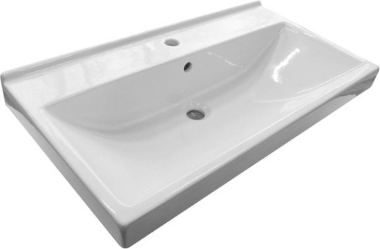 Мебель для ванной Comforty Осло 80, подвесная, бетон светлый