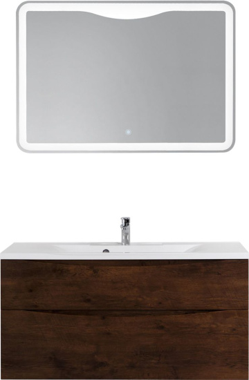 Тумба с раковиной BelBagno Marino H120 rovere moro