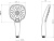 Душевая лейка Lemark LM0817C Душевая лейка Lemark LM0817C