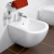 Биде подвесное Villeroy & Boch Subway 7400 00R1 alpin, Сeramicplus Биде подвесное Villeroy & Boch Subway 7400 00R1 alpin, Сeramicplus