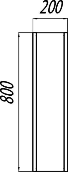 Шкаф Aquaton Брук 20 для зеркала, дуб феррара