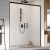 Душевая дверь в нишу Radaway Idea Black DWD 140