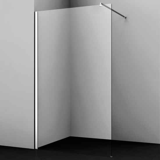 Душевая перегородка Wasserkraft Rossel 28W40 120 см, профиль хром