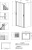 Душевой уголок Radaway Evo DW+S 95х80 Душевой уголок Radaway Evo DW+S 95х80