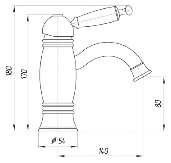 Смеситель для раковины Migliore Oxford ML.OXF-6319 Ra