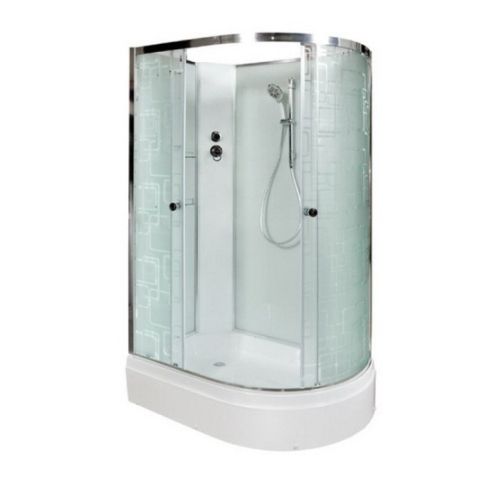 Душевая кабина DTO EM2712 L N без крыши