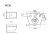 Подвесной унитаз Black&White Universe W-726 Подвесной унитаз Black&White Universe W-726