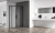 Душевой уголок BelBagno Acqua-R-2-100-C-NERO