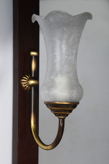 Мебель для ванной ASB-Woodline Салерно 80 орех антикварный