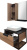 Зеркало Comforty Кёльн 75 дуб темный Зеркало Comforty Кёльн 75 дуб темный