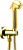 Гигиенический душ Bossini Nikita C69002 ORO Гигиенический душ Bossini Nikita C69002 ORO