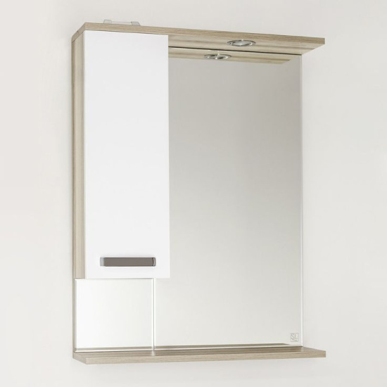 Мебель для ванной Style Line Ориноко 60 с бельевой корзиной, белая, ориноко