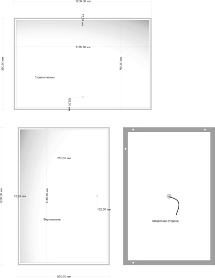Мебель для ванной Stworki Берген 60 серая с темной столешницей 122, раковина Rotenburg 40 черная, L