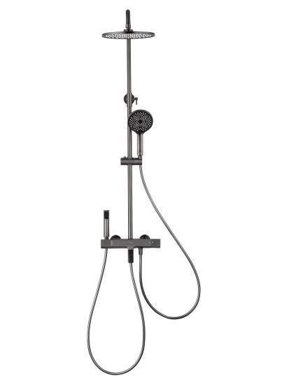 Душевая стойка Wonzon & Woghand The One WW-B3094-BGG с термостатом