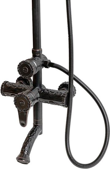 Душевая стойка Milacio Villena MC.103.BBR