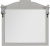 Зеркало Demax Луизиана 110 blanco