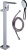 Напольный смеситель для ванны Clever Ventu Platinum 99439