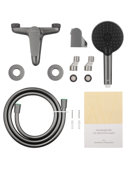 Смеситель для ванны Wonzon & Woghand Alfa WW-AE3204-BGG