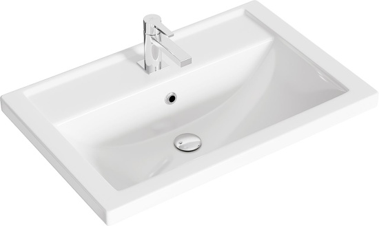 Тумба с раковиной Aqwella Foster 70 напольная