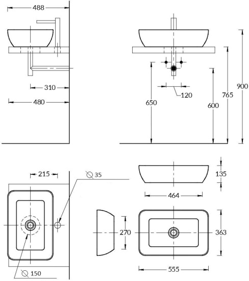 Консоль Stworki Нюборг 100 напольная