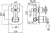 Смеситель для ванны Migliore Ermitage ML.ERM-7031.Bl Do с внутренней частью