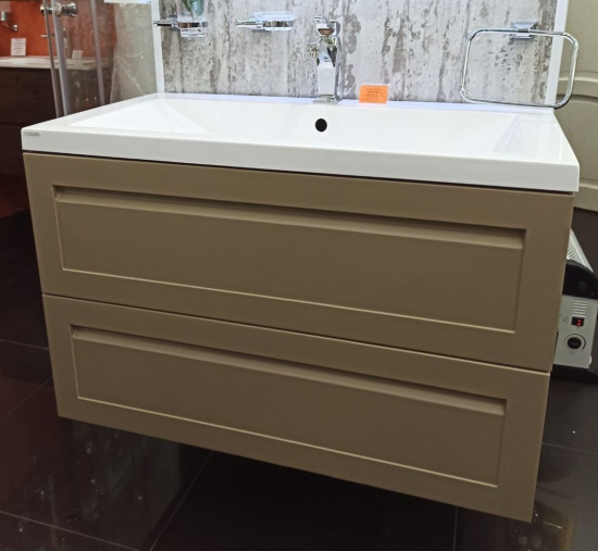 Мебель для ванной Art&Max Platino 90 подвесная, капучино