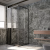Душевой уголок Veconi Premium Trento PTC-20GR 120x110, профиль графит