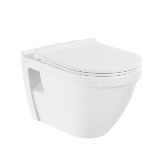 Инсталляция с унитазом VitrA S50 9003B003-7203 с белой кнопкой