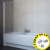 Шторка на ванну Koller Pool Waterfall Line QP93 L Chrome Grape + набор в подарок