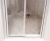 Душевая дверь в нишу GuteWetter Practic Door GK-402 88-92 см стекло бесцветное, профиль матовый хром Душевая дверь в нишу GuteWetter Practic Door GK-402 88-92 см стекло бесцветное, профиль матовый хром