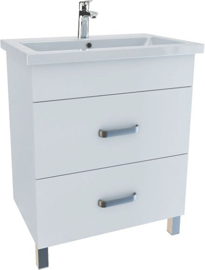 Мебель для ванной Iddis New Custo 70, напольная, белая