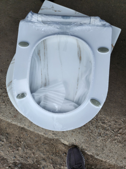 Инсталляция Geberit Duofix Delta 458.103.21.1 с кнопкой смыва Delta 51 + унитаз подвесной SantiLine SL-5002MM