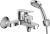 Смеситель для ванны Decoroom DR22 DR22036