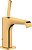 Смеситель для раковины Axor Citterio E 36100990 полированное золото