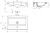 Тумба с раковиной Bellezza Пегас 70 напольная, бежевая