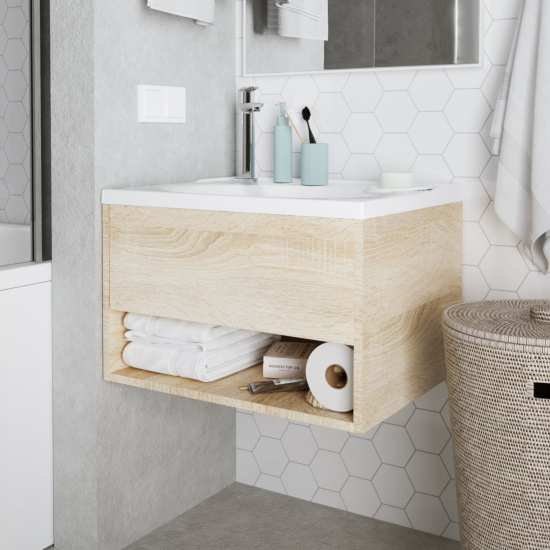 Мебель для ванной 1MarKa Naomi 60х50 дуб сонома